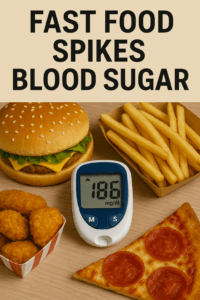 Fast Food Spikes Blood Sugar