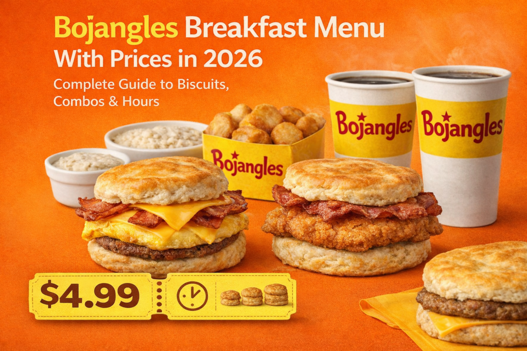 Bojangles Breakfast Menu With Prices